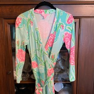 Lilly Pulitzer Wrap Dress Small